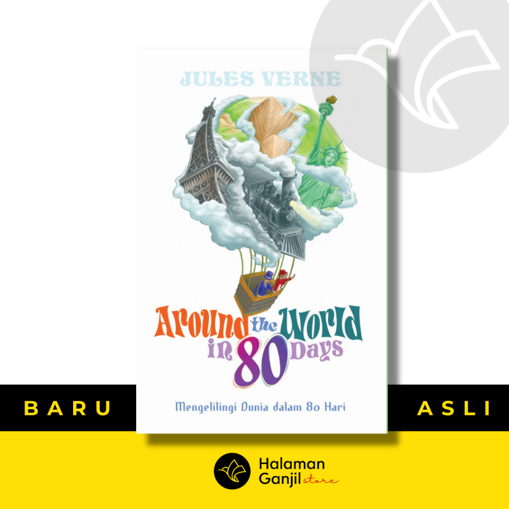 Around the World in 80 Days : Mengelilingi Dunia Dalam 80 Hari - Jules Verne - Octopus