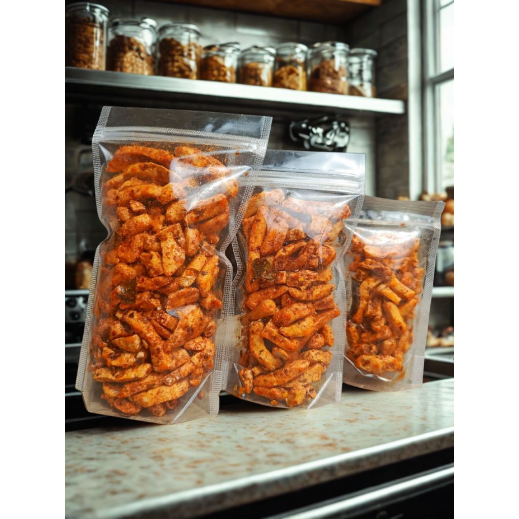 

Basreng pedas daun jeruk / UK S, M, XL