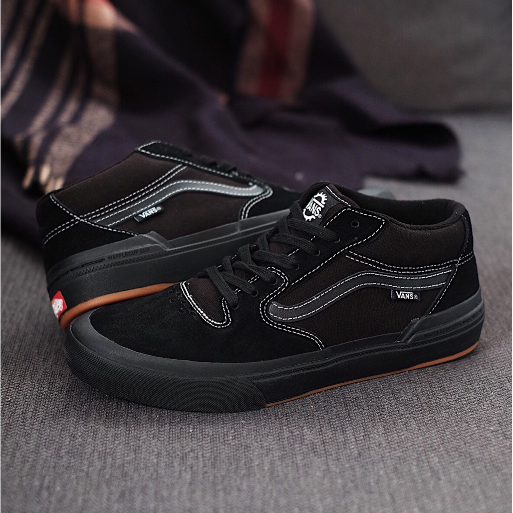 Sepatu Vans BMX Style 114 Black Black 100% ORIGINAL RESMI