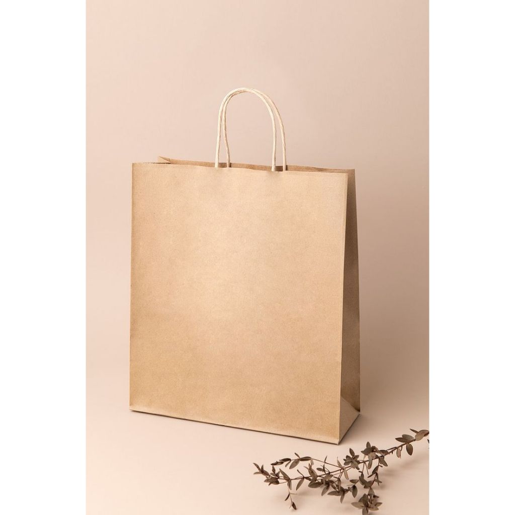 

Paper Bag Tas Kertas Kraft Coklat Souvenir Dengan Sablon