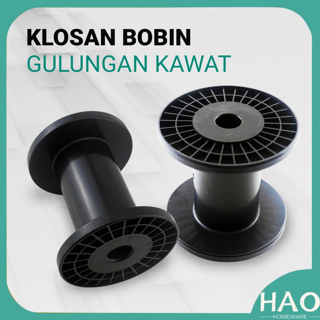 Bobin Rol Kawat / Penggulung Kabel/ Roll Timah / Tempat Gulungan Kabel / Klosan / Clos / Bobbin Plas