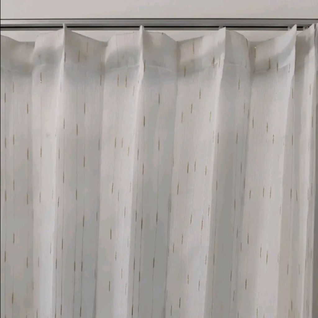 Vitrase Serat Tebal, daleman gorden premium, Gorden Plisket, Vitrase Motif, Gorden flisket