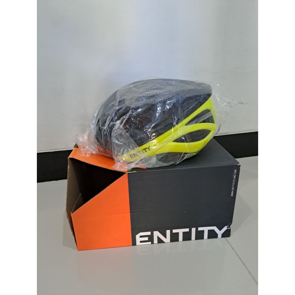 helm sepeda ENTITY RH15 GREEN size M / helm sepeda MTB roadbike gravel