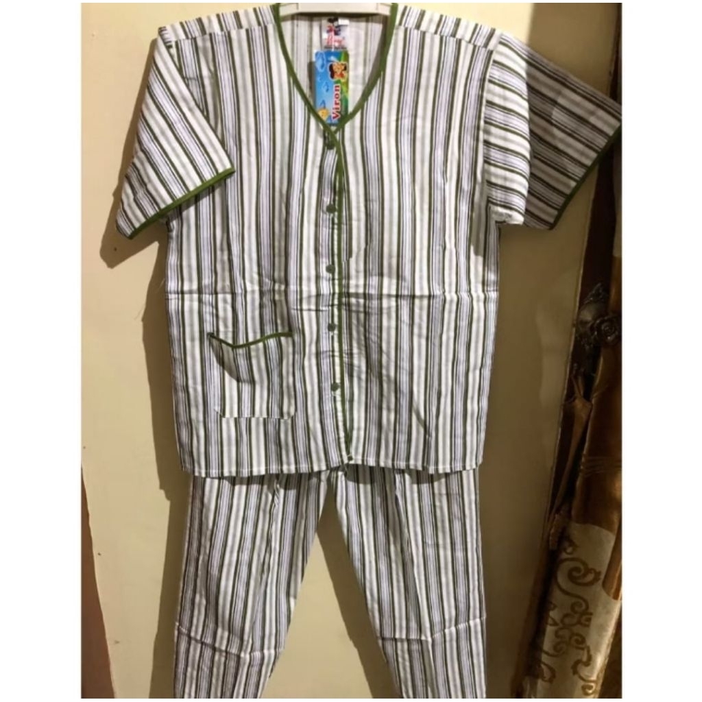 Baju Tidur Anak Cowok Viron 1-16/ Piyama Anak Katun Premium
