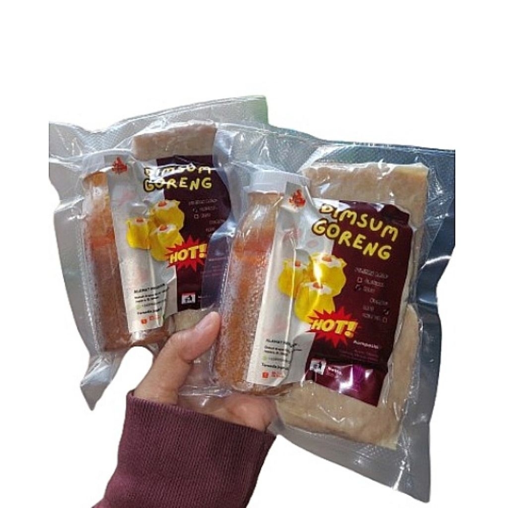 

DIMSUM GORENG | SAOS HOMEMADE | ISI 3 PCS | 90% DAGING AYAM | FROZEN | SIAP GORENG
