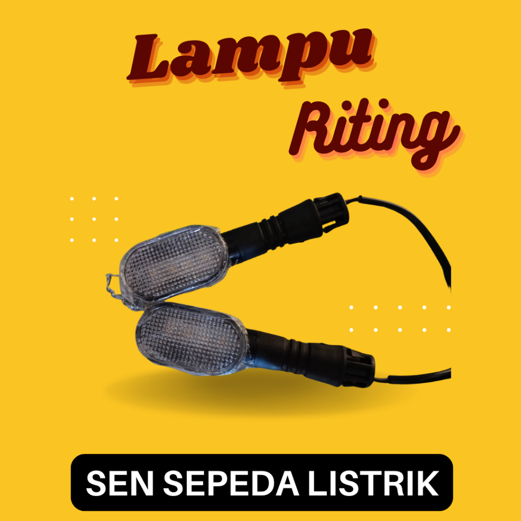 Lampu Sein Sepeda Listrik