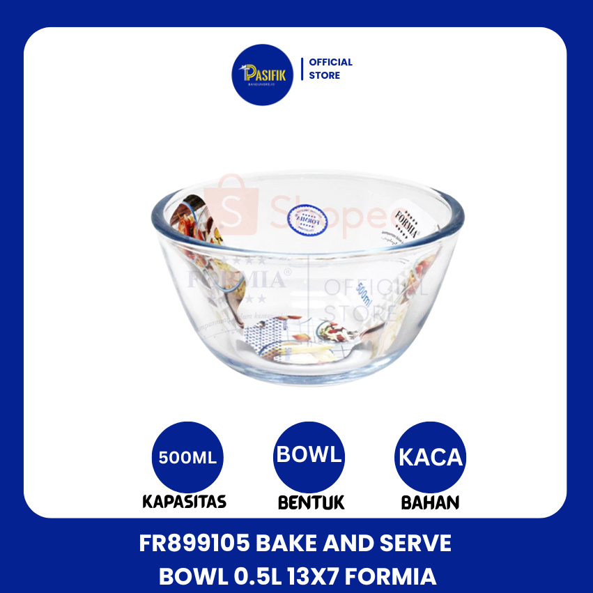 LOYANG KUE BAKE AND SERVE BOWL 500ML,800ML DAN 1100ML FORMIA