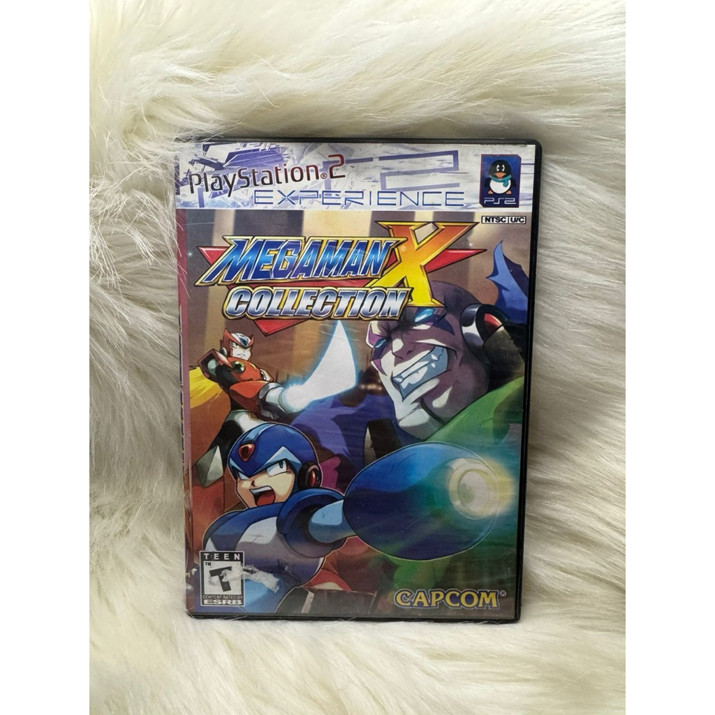 kaset ps2 megaman x collection seken mulus