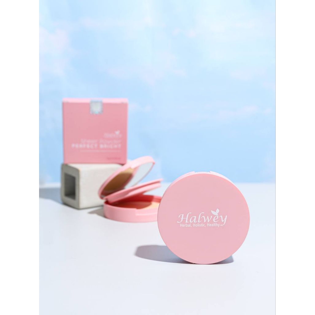 [HALWEY] sheer powder halwey (bedak tabur dalam bentuk padat)