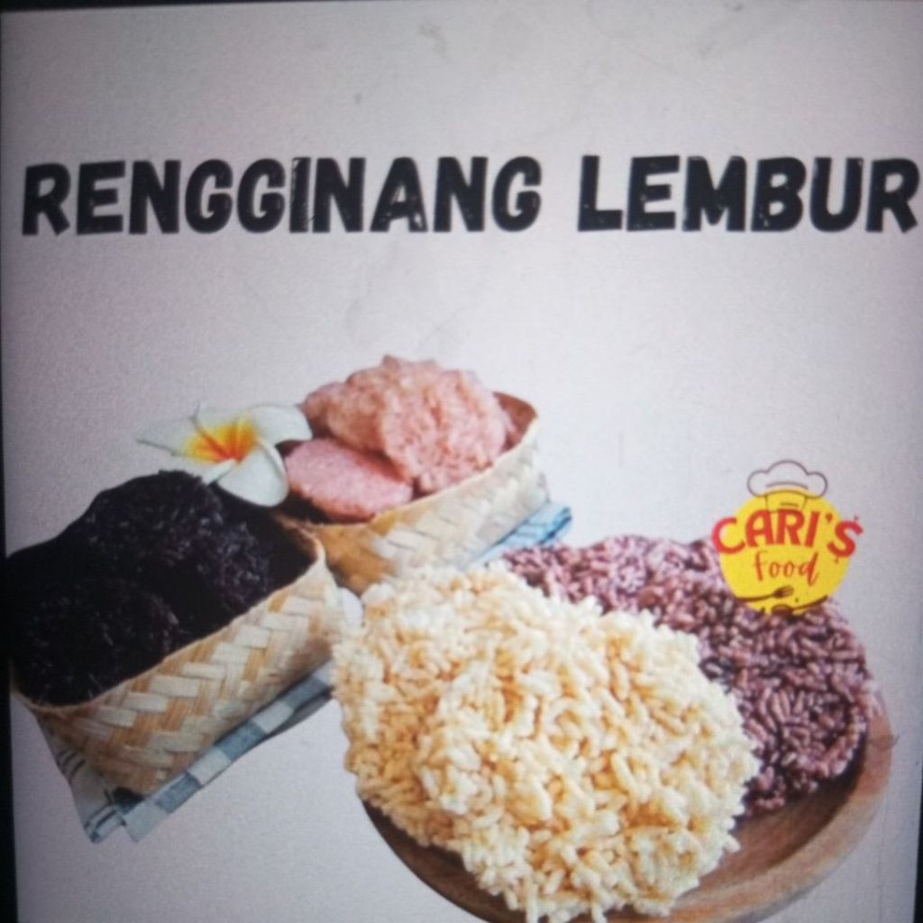 

RENGGINANG LEMBUR | ORIGINAL TERASI HITAM