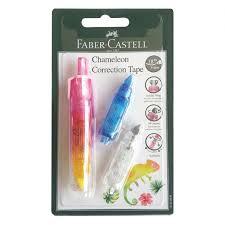 

Gramedia Batam - Faber Castell Correction Tape Chameleon + 2 buah Refill