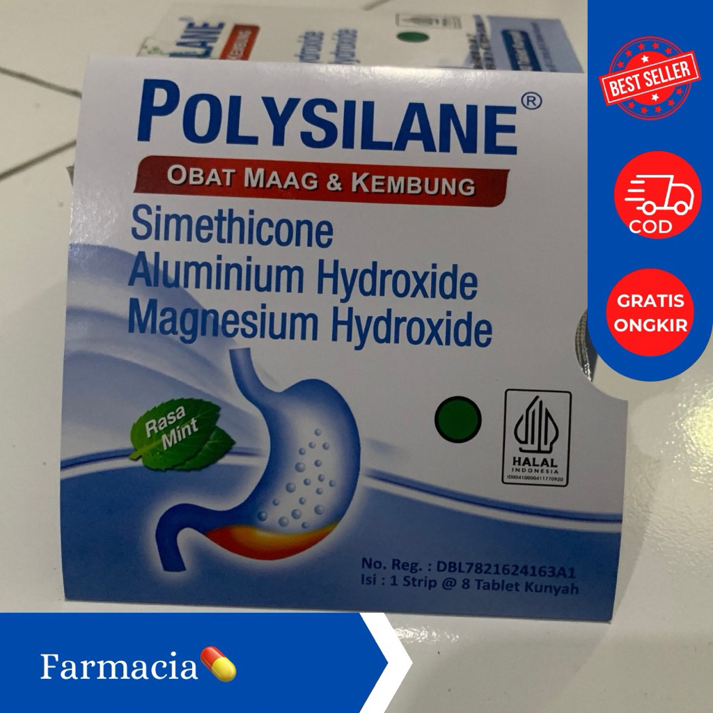 POLYSILANE TABLET KUNYAH|POLYSILANE TAB