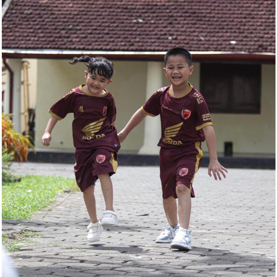 PSM Makassar Kids Set Home Jersey 2022/23 Rewako Original