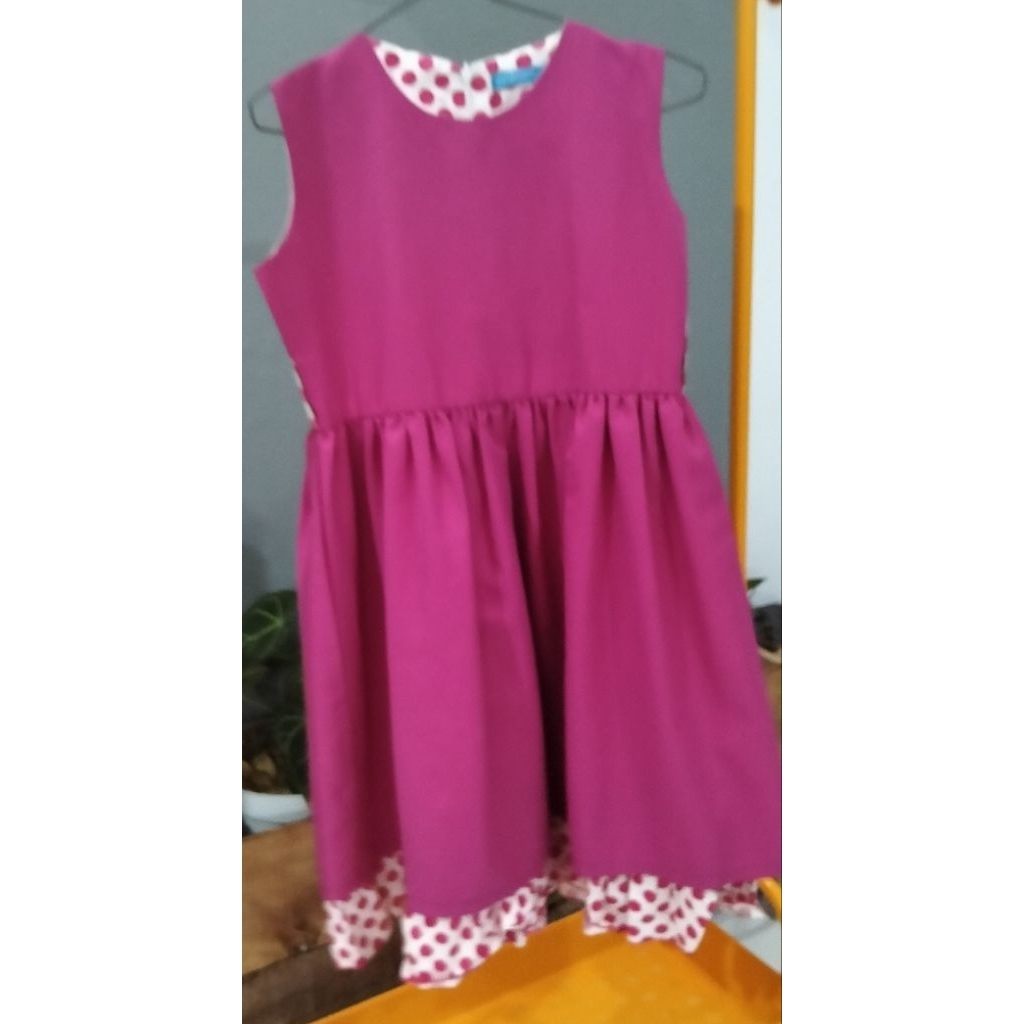 preloved baju matahari anak perempuan LD 70 cm, P 75 cm