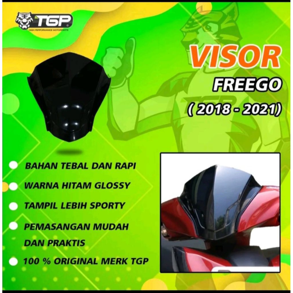 TGP - VISOR YAMAHA FREEGO 2018-2021