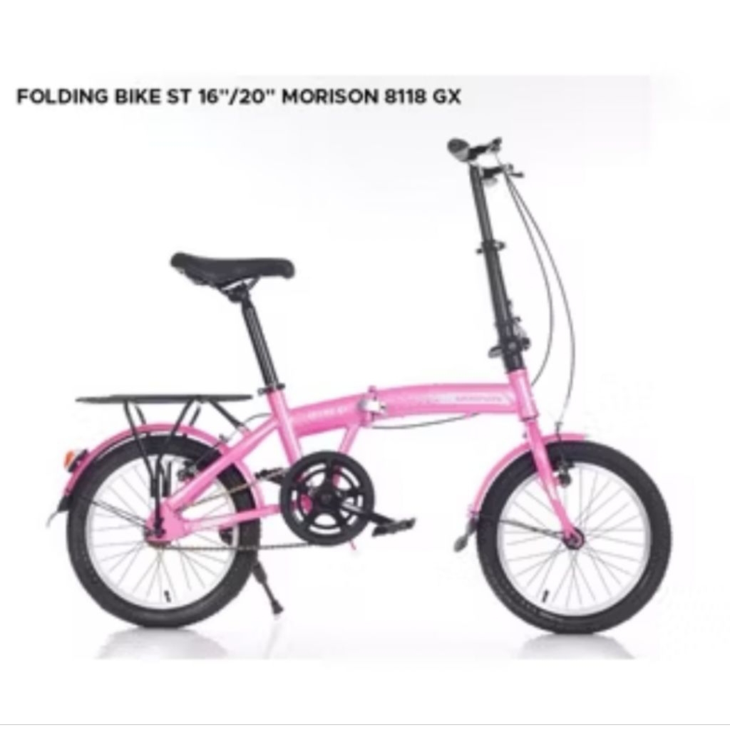 Sepeda Lipat Besi 20 inci Morison 8118 GX