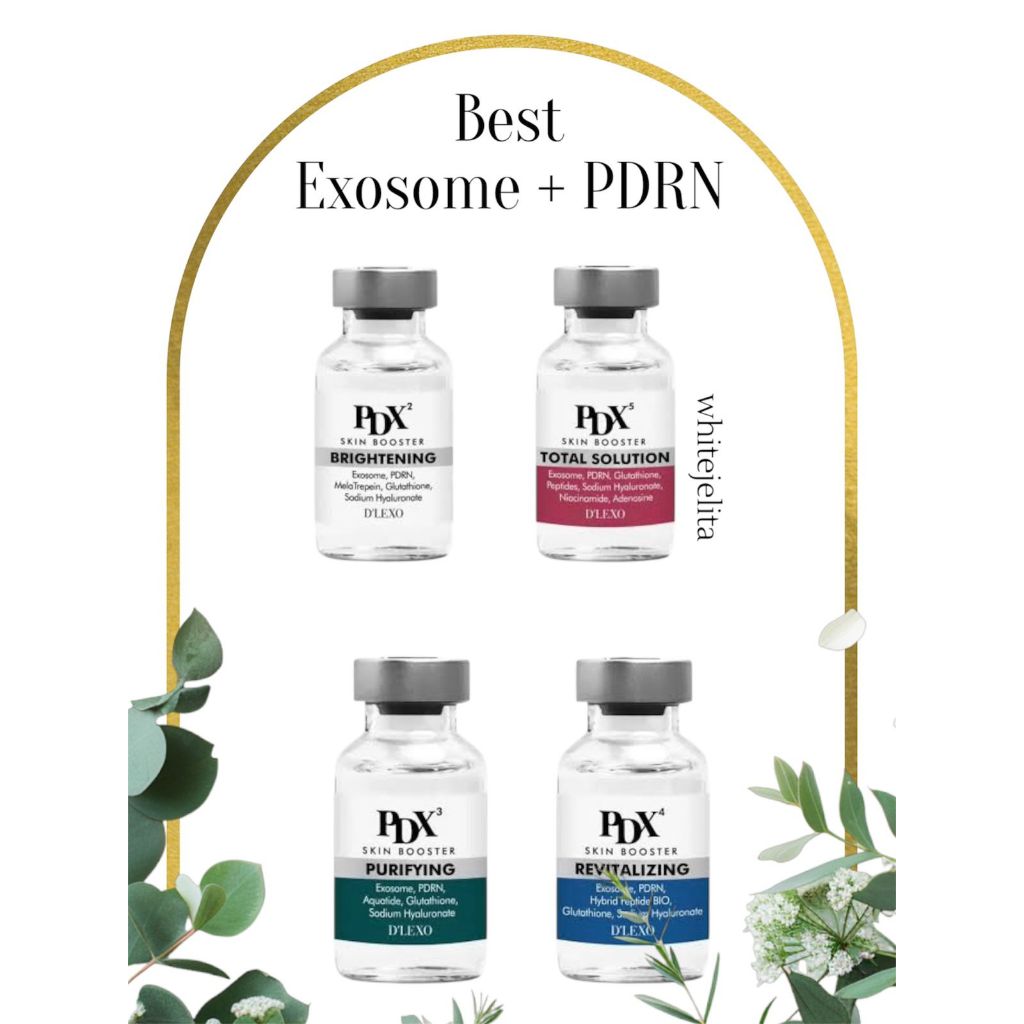 New Generation  PDX2 PDX3 PDX4 PDX5 Skinbooster EXOSOME + PDRN all in 1 solution
