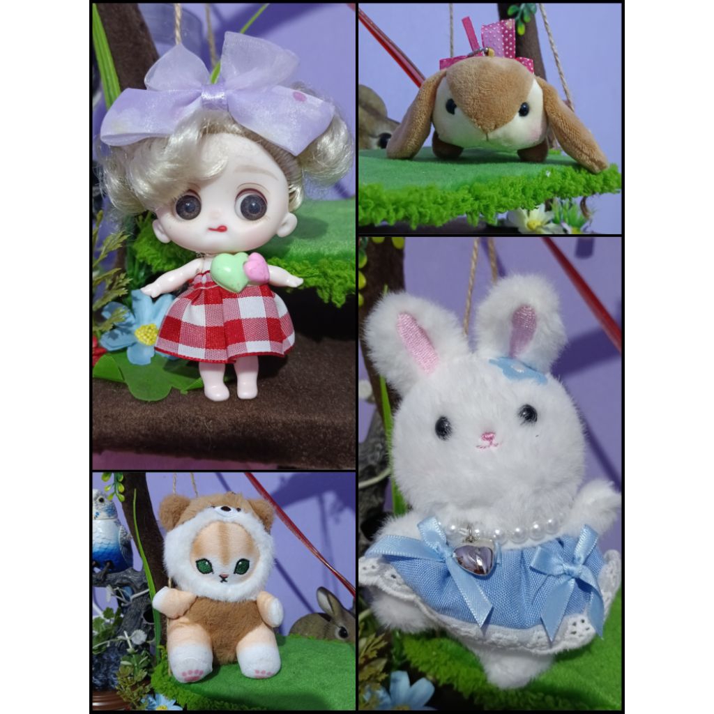 Ganci Barbie mini / Ganci Mofusand / Ganci Kelinci / Ganci Loppy Amuse / Ganci Murah / Ganci Lucu