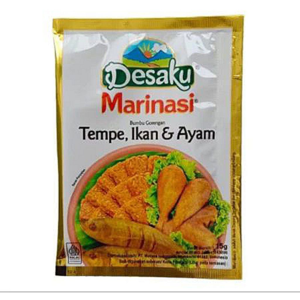 

[5pcs] Desaku Marinasi Tempe Ikan Ayam