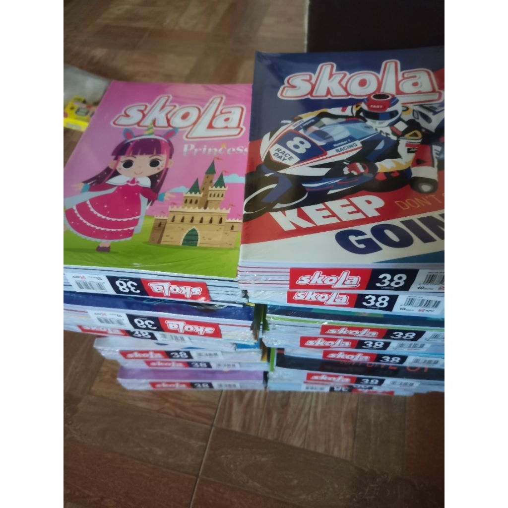 

Buku Tulis Skola 38 L By Sidu