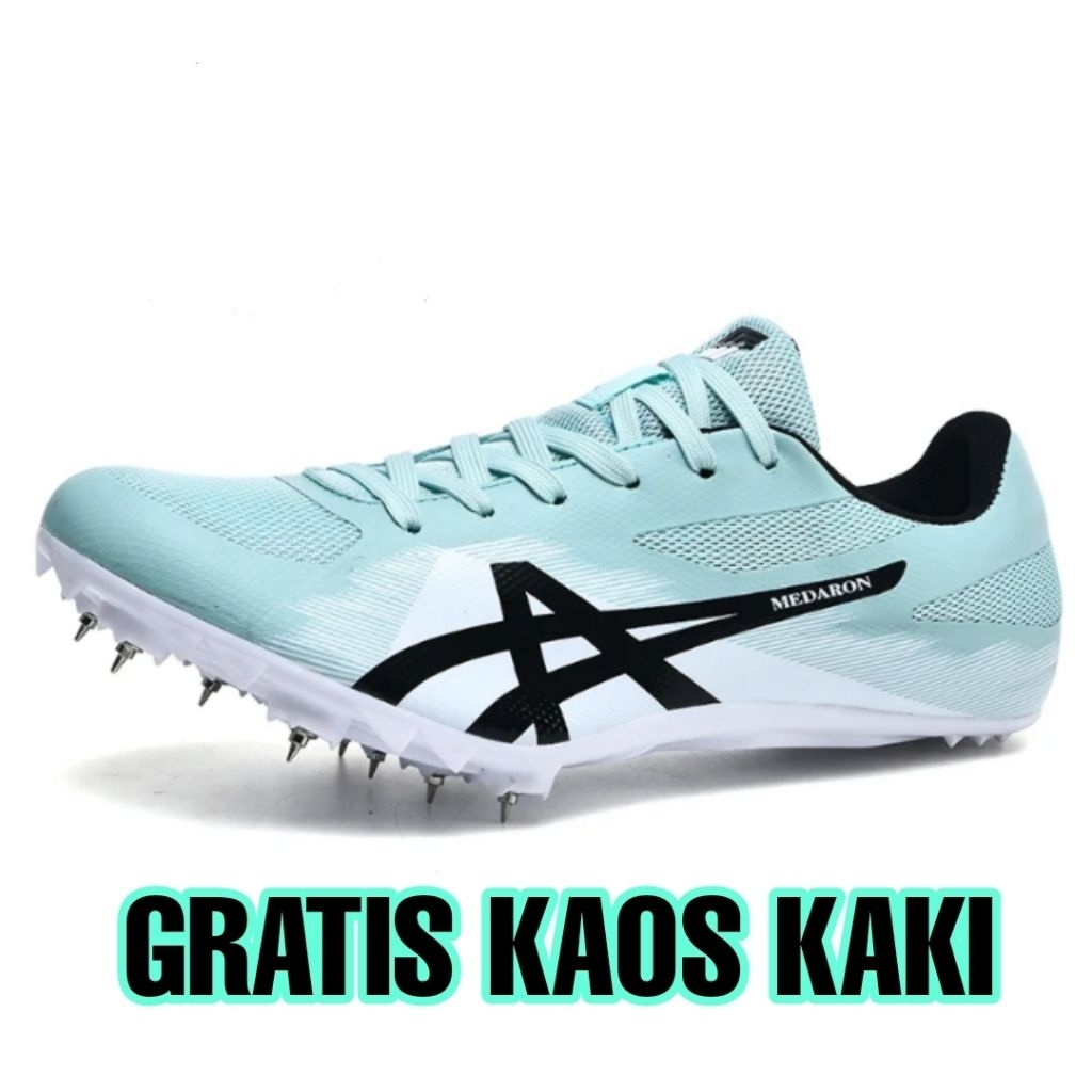sepatu lintasan spike atletik sprint  dan lompat gawang import