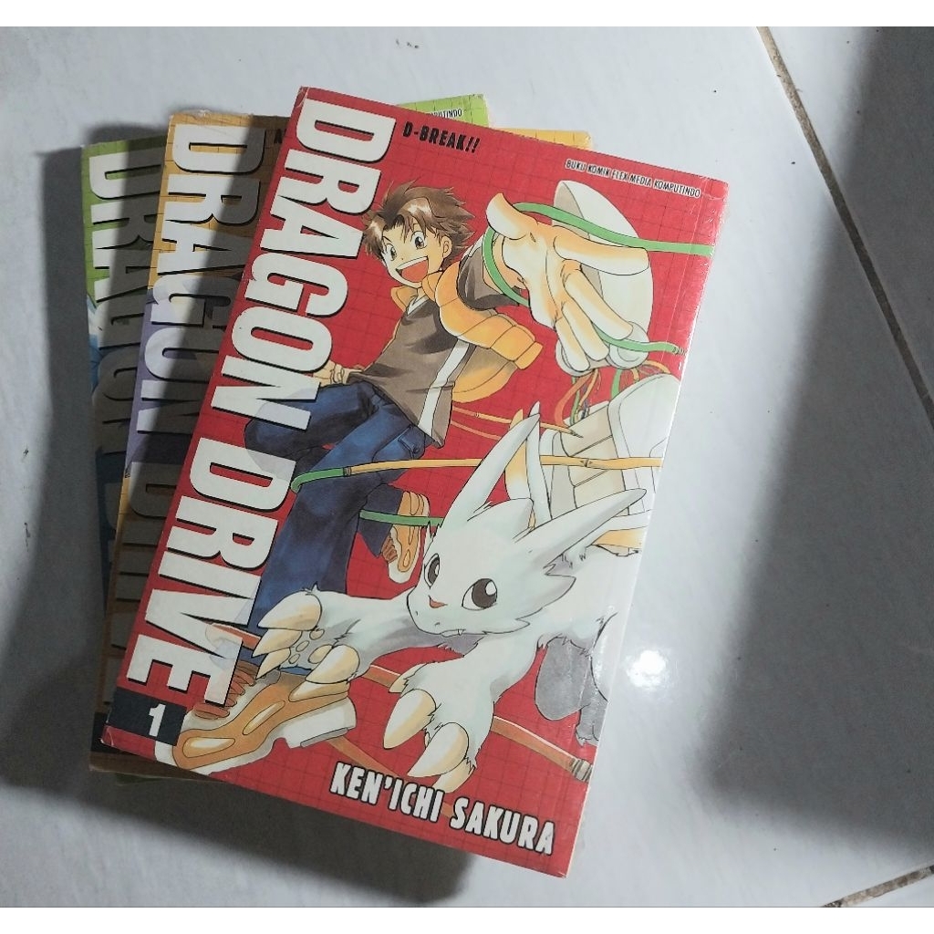 Komik Dragon Drive- baru, segel