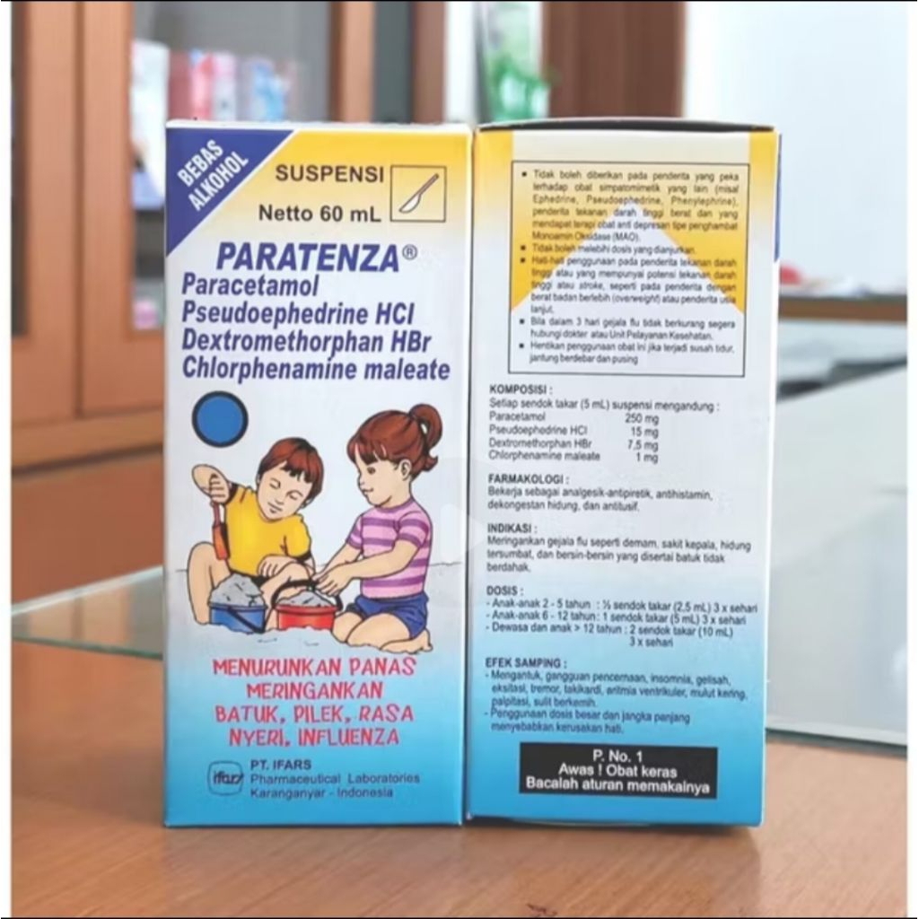 

PARATENZA SYRUP 60 ML