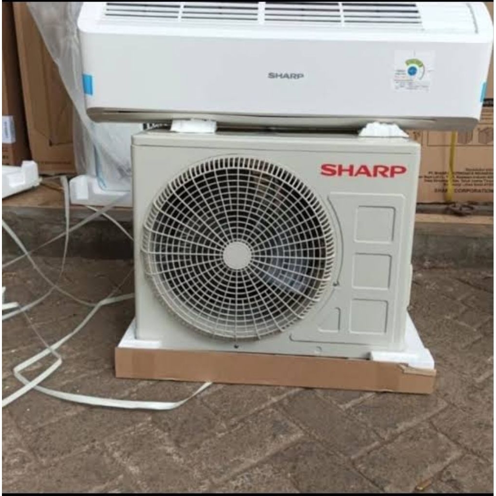 [JUAL AC TERPISAH] AC Sharp 1/2pk - indoor/ Outdoor Unit SAJA