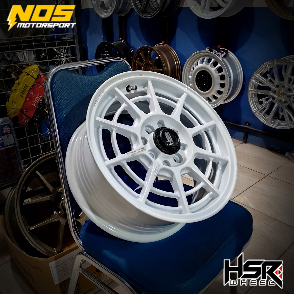 VELG MOBIL JAZZ KIJANG XENIA BRIO AVANZA RING 15 LEBAR 6,5 WARNA PUTIH