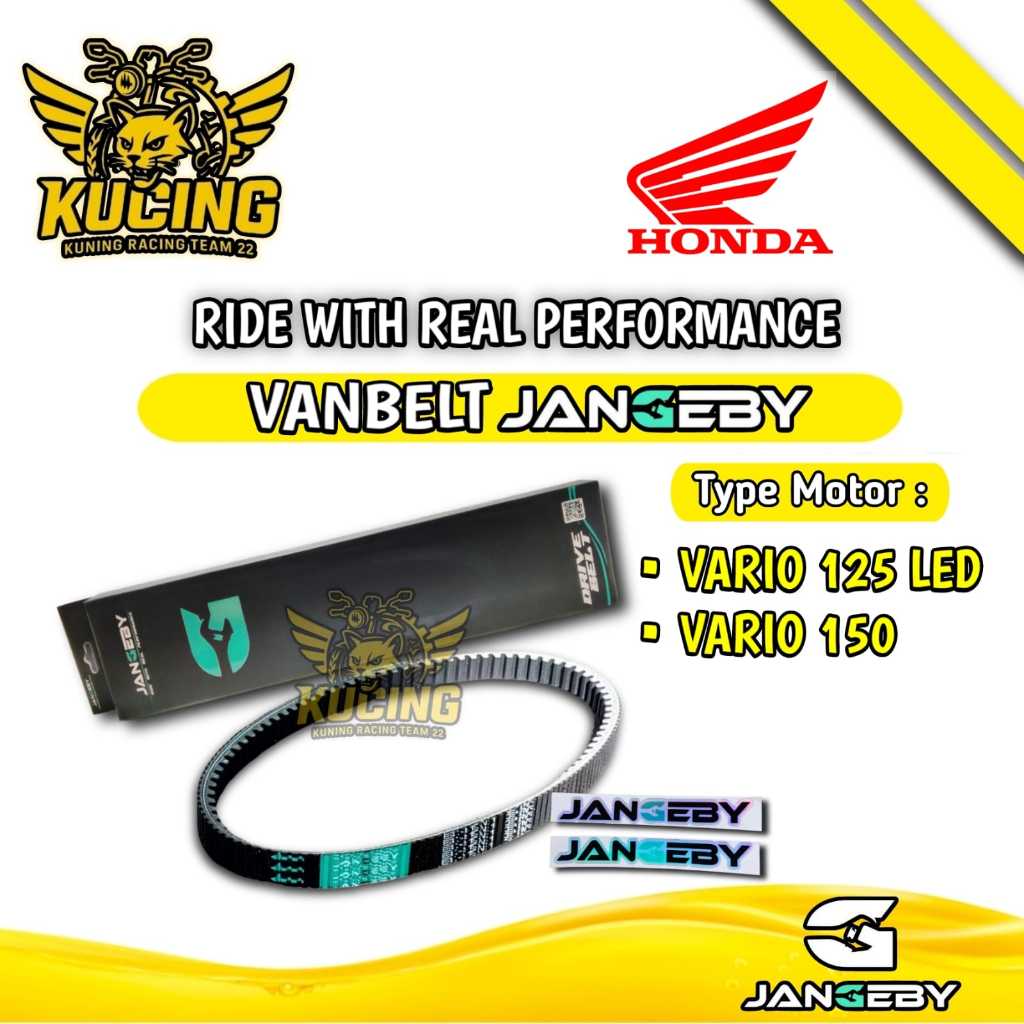 V Belt Drive Belt Jangeby Vario 125 Led Vario 150 Vanbelt Racing