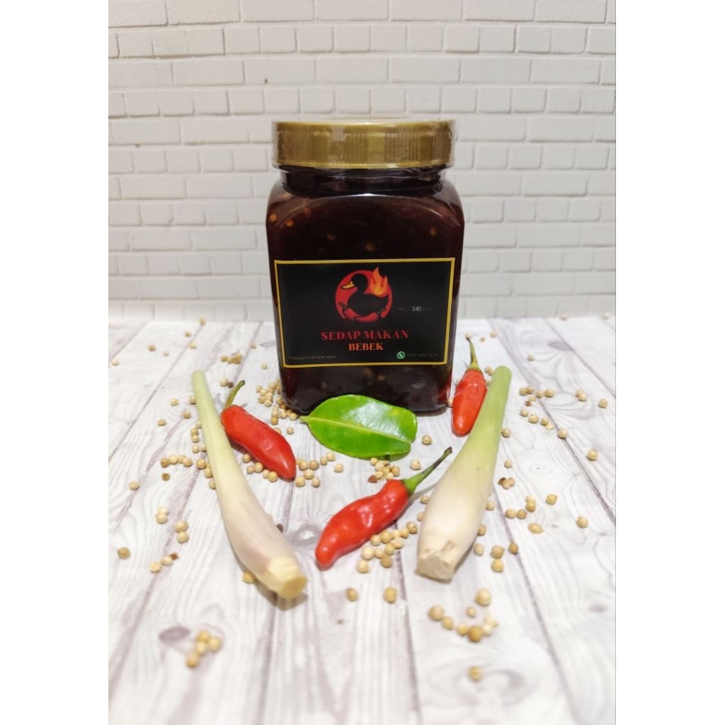 

Sedap Makan Bebek Sambal Hitam 340gr