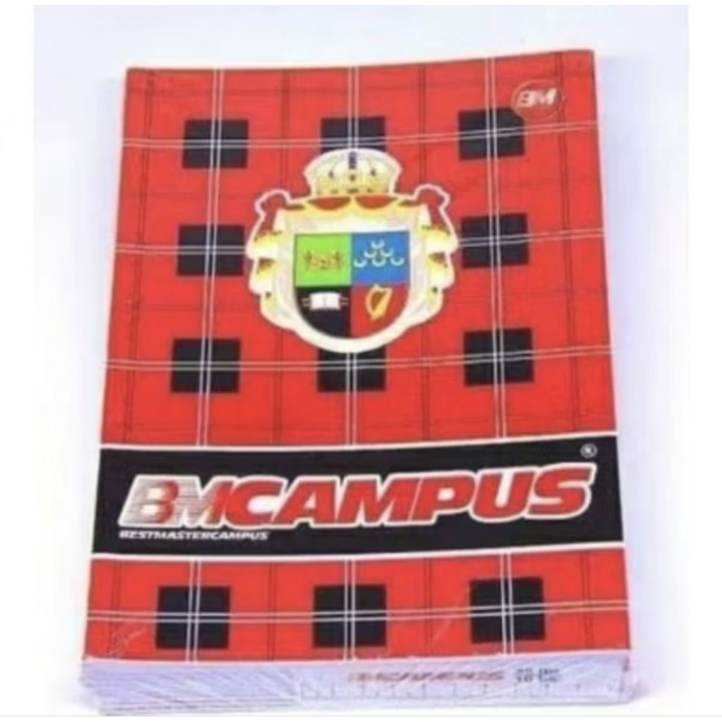

Buku tulis BMCampus 36 lembar & 50 lembar besar (isi 10 buku)