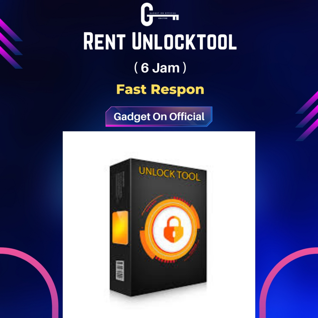 Unlock Tool  6 jam Akun Unlock Tool Rent Account Unlock Tool Account Aktif Bukan Akun Crack