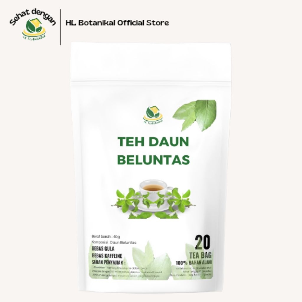 

HLTeaBotanikal Teh Daun Beluntas : Teh Herbal Atasi Bau Badan | Bau Mulut | Keputihan | Pegalinu