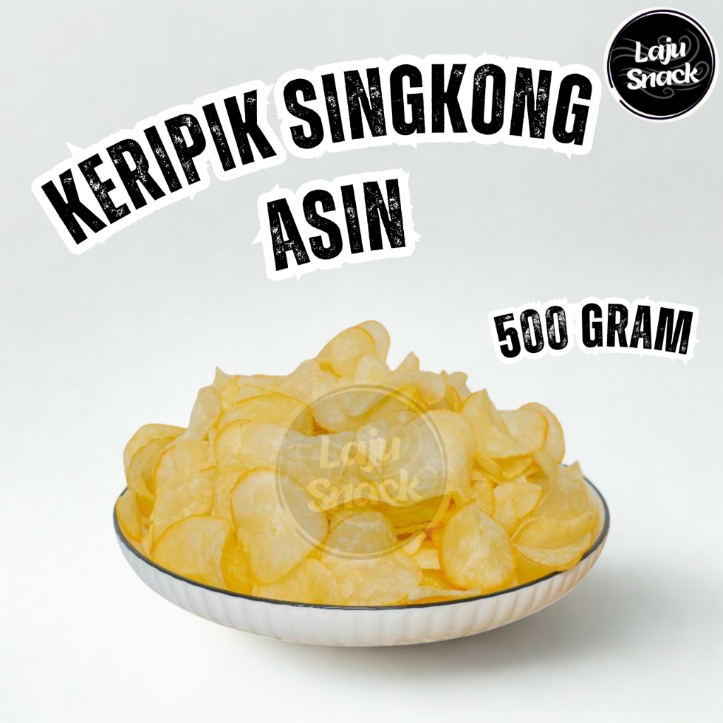 

500gram Keripik Singkong Asin