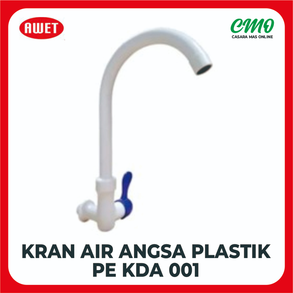KRAN TEMBOK ANGSA KDA 001  AWET/ KRAN AIR ANGSA PLASTIK PE KDA 001 AWET