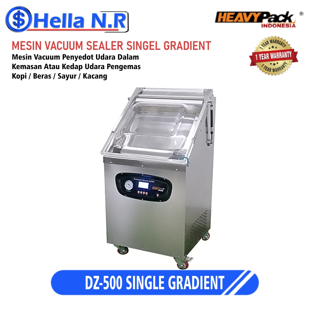 Heavypack DZ-500 SINGLE GRADIENT Mesin Vacuum Sealer