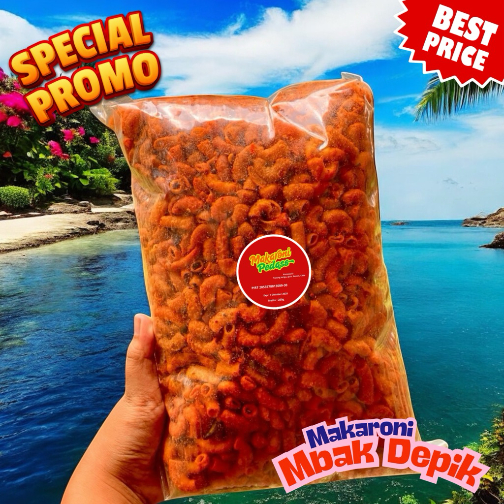 

Ngemil Seru Makaroni 250gr Super Pedas – Wajib Coba!