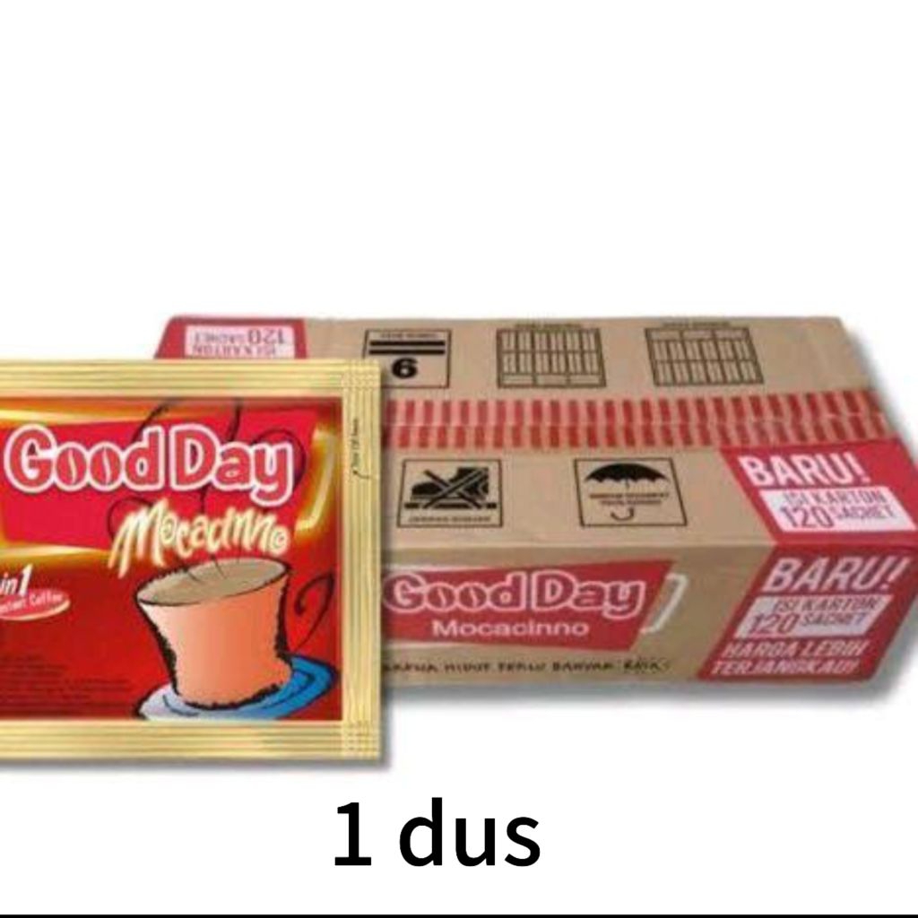 

GOOD DAY KOPI INSTANT 3 IN 1 MOCACINNO - 1 Dus (12 renceng)