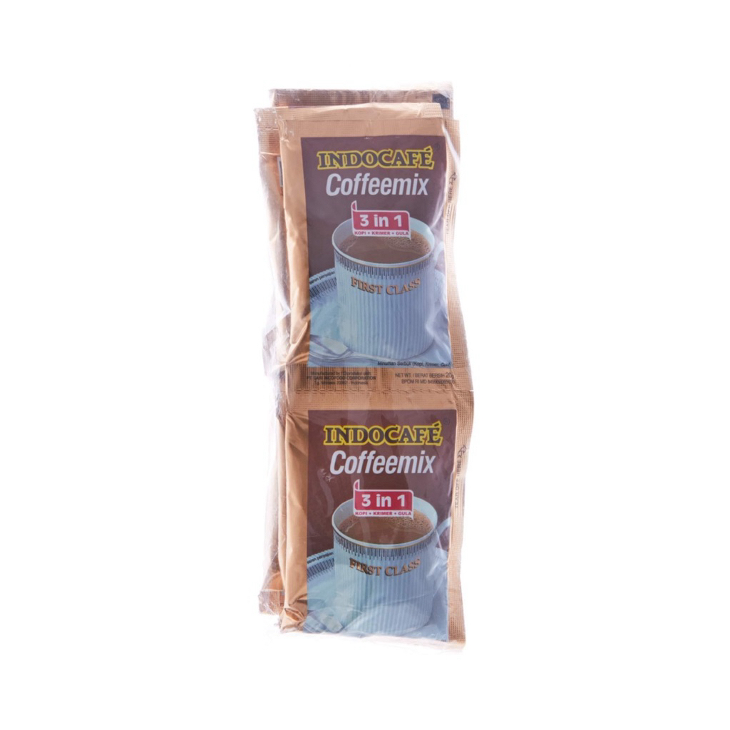 

Indocaffeemix kopi instant 3 in one isi 10 sachet