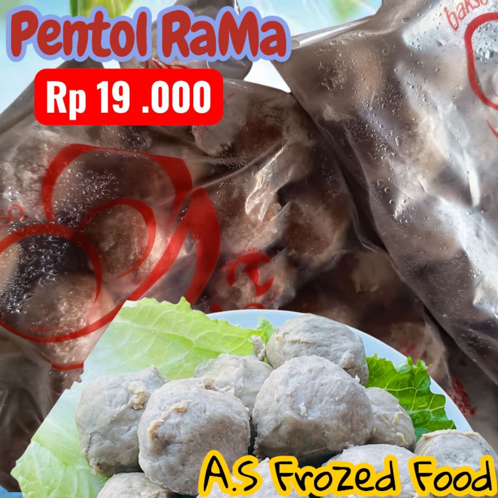 

Pentol Sapi RaMa Isi 50 Biji [Frozen Food]