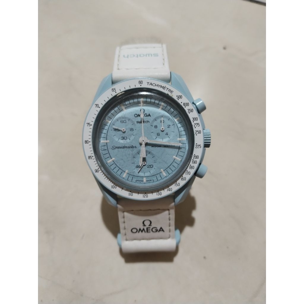 jam tangan second original omega x mision to uranus