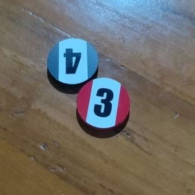 28 pcs biji karambol diameter 3,5 CM