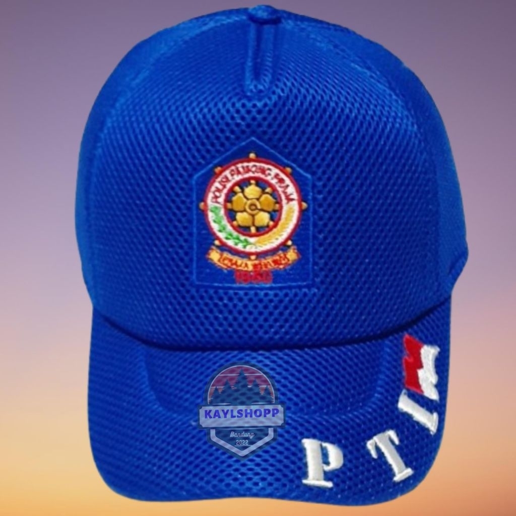 Topi sat pol pp / Topi pti jaring berkualitas
