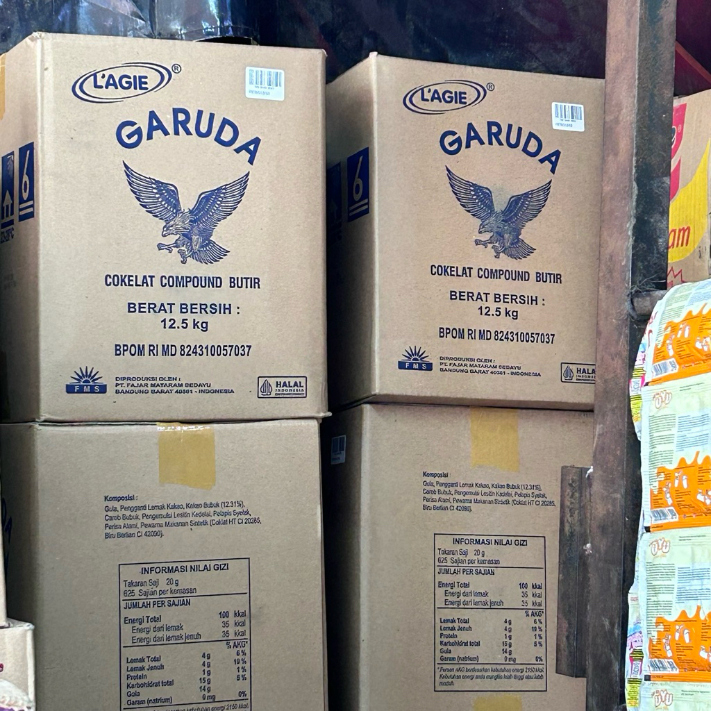 

Coklat Compound Butir Garuda L’agie 12.5kg