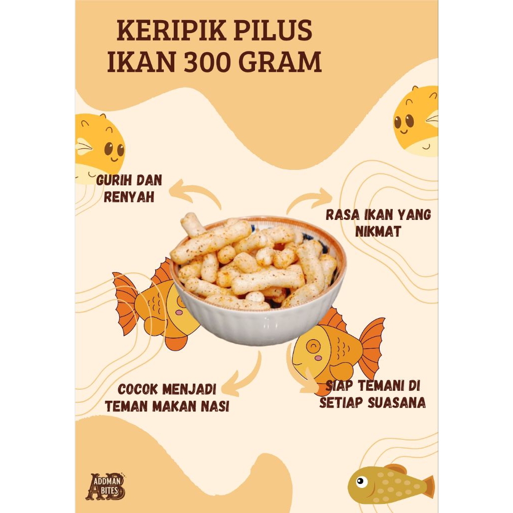 

Kerupuk pilus ikan 300 gram/Pilus ikan gurih renyah/pilus ikan nikmat/kerupuk ikan renyah/camilan pilus renyah/camilan ikan renyah/camilan kerupuk ikan renyah 300 gram