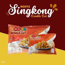 

ROOTZ SINGKONG CRUNCHY FRIES CRINKLE
