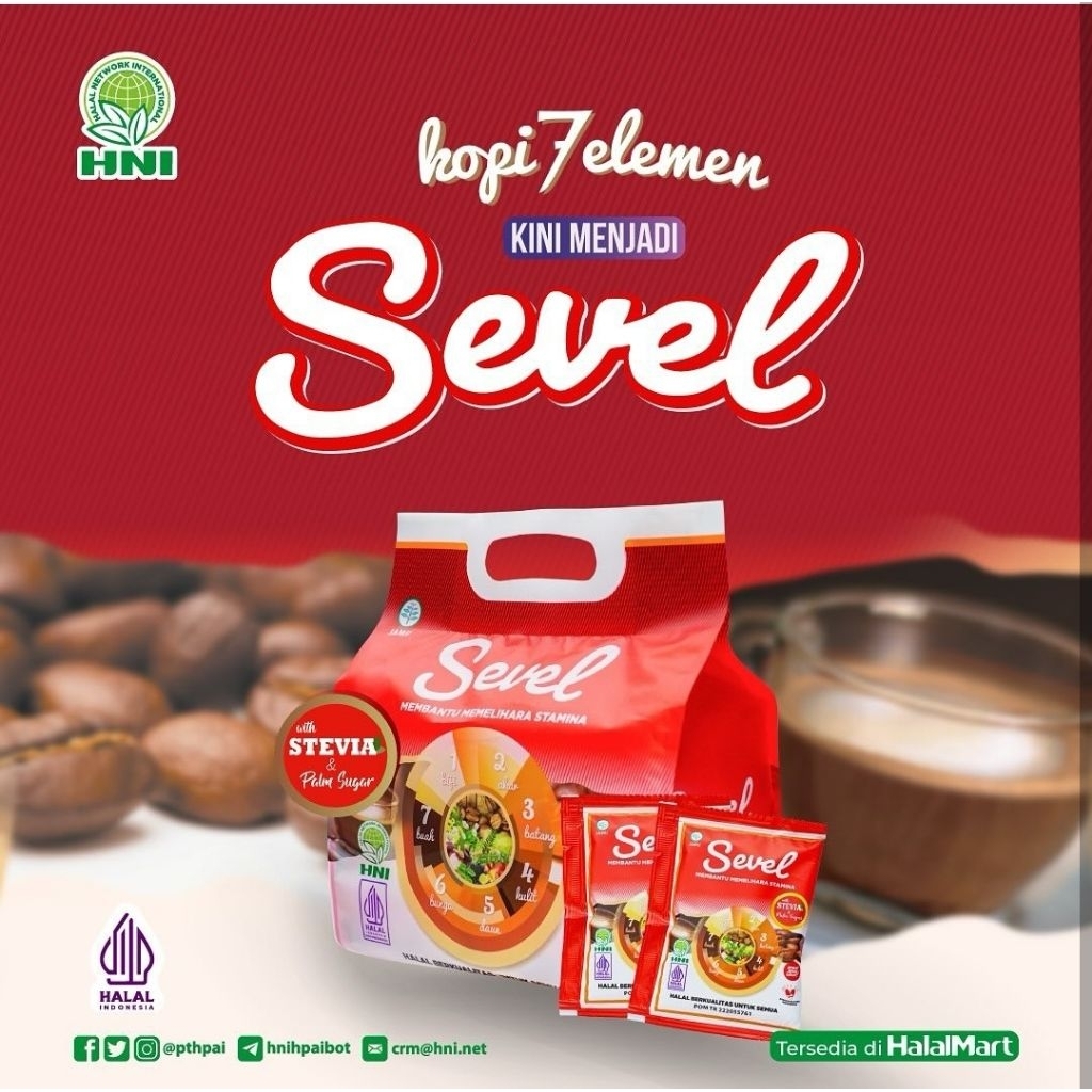 

Kopi Sevel / Kopi 7 Elemen HNI Isi 10sachet