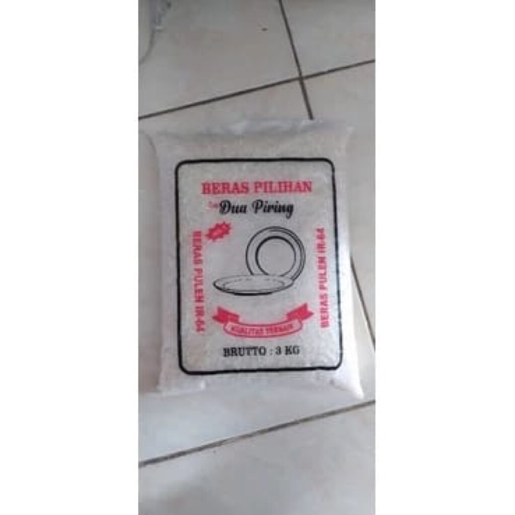 

Beras Medium, Beras Putih, Beras Enak Cap Dua Piring 3kg