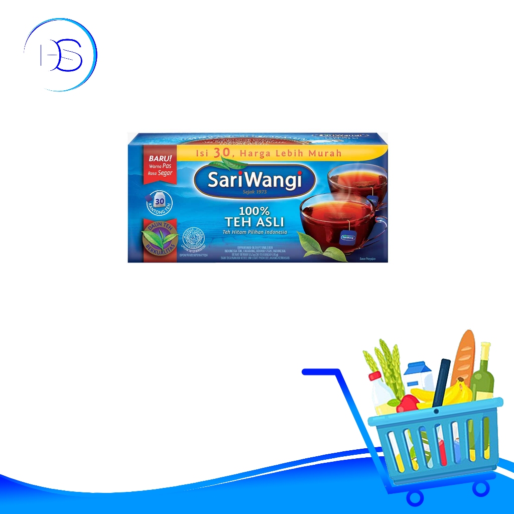 

SARIWANGI TEH CELUP ASLI 30x1.85G